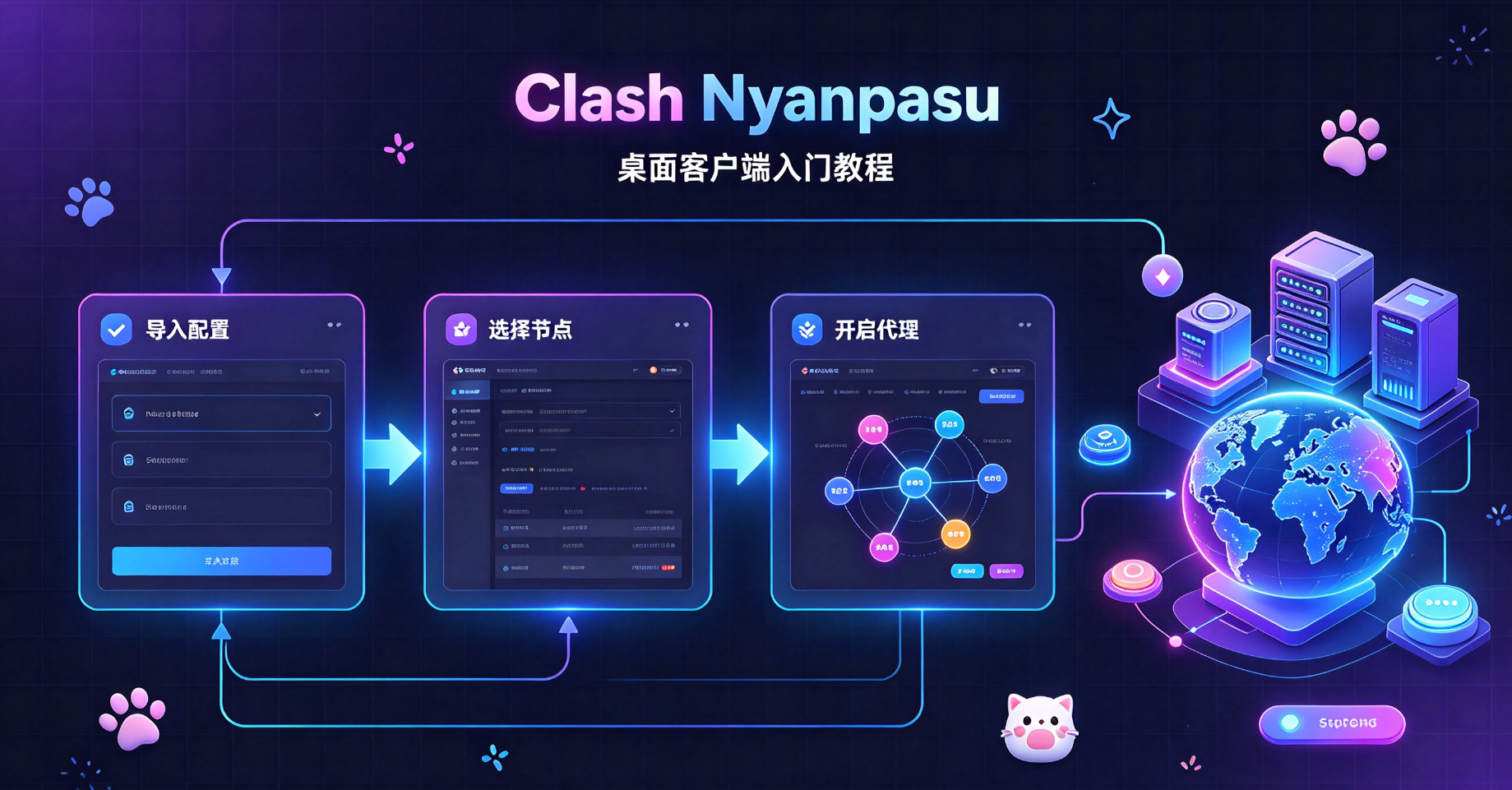 Clash Nyanpasu 配置手记：多内核切换与 TUN 模式的关键决策