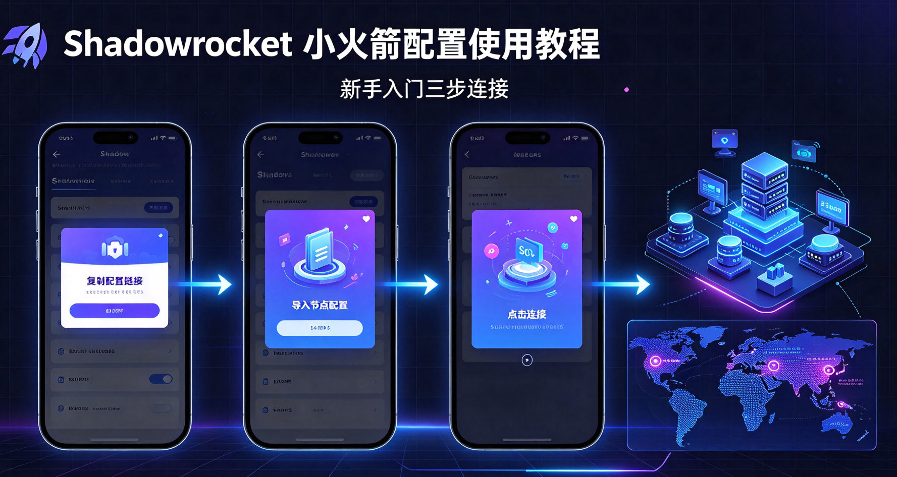 小火箭Shadowrocket配置使用教程：从订阅导入到分流规则深度调优