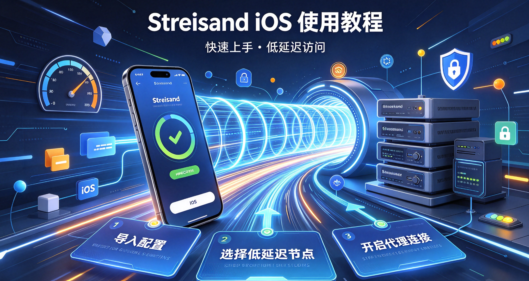 Streisand iOS 使用教程：一个被低估的代理客户端，从安装到分流配置